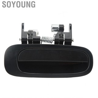 Soyoung Rear Right Door Handle Easy Install 69230 02040 Exterior Black for Car