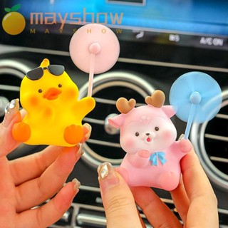 Mayshow กังหันลม PVC ลายการ์ตูนสัตว์น่ารัก สําหรับตกแต่งบ้าน ภายในรถยนต์