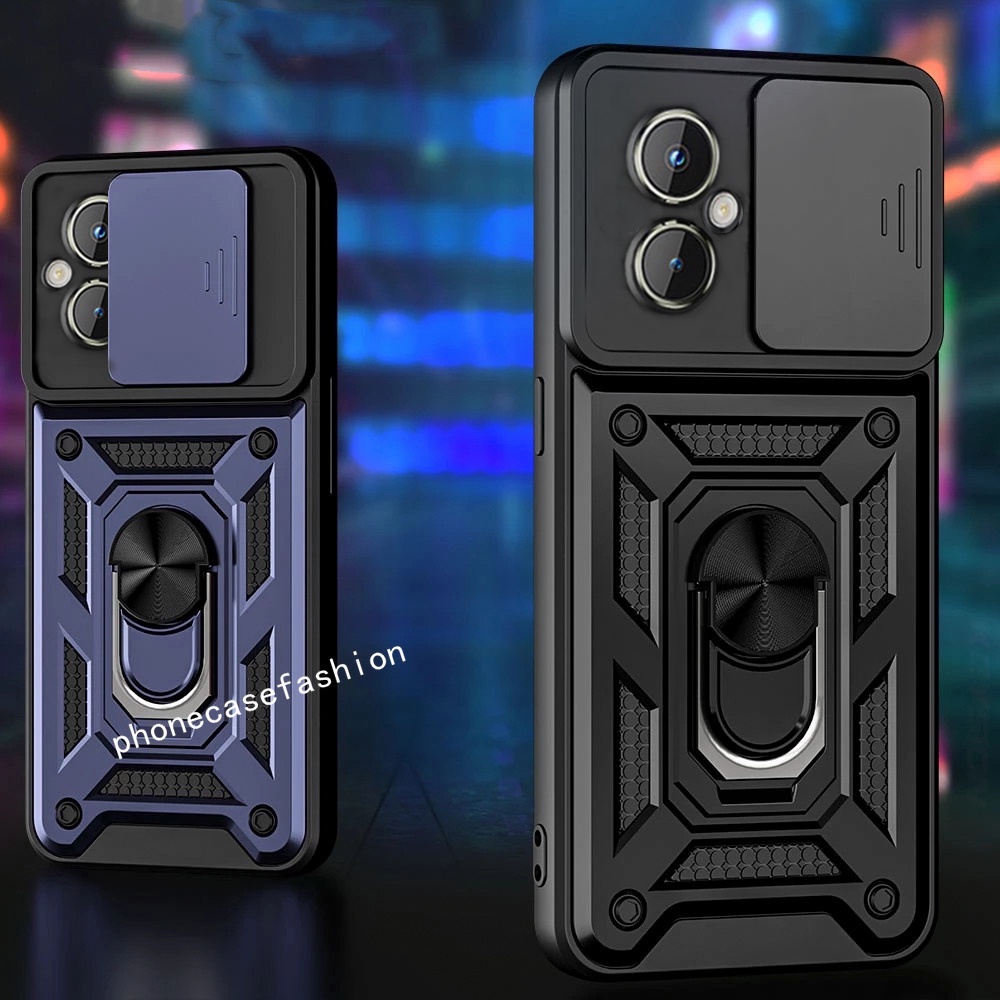 เคสโทรศัพท์แข็ง กันกระแทก ป้องกันเลนส์กล้อง พร้อมแหวนขาตั้ง สําหรับ huawei Nova 11i 11 pro Nova11i 2023