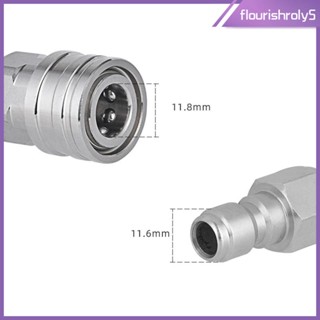 [Flourishroly5] อุปกรณ์ต่อขยายเครื่องซักผ้า แรงดันสูง เชื่อมต่อเร็ว 1/4 ทนทาน 2 ชิ้น