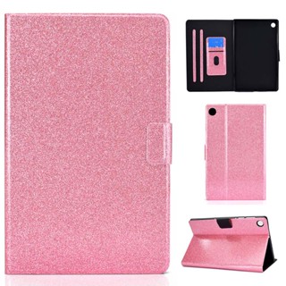 เคสโทรศัพท์หนัง PU นิ่ม ฝาพับ กันกระแทก ประดับกลิตเตอร์ สําหรับ HUAWEI MatePad SE 10.4 นิ้ว AGS5-L09 W09 W00 T10 T10s T 10 10s HONOR Pad X8 Lite cover