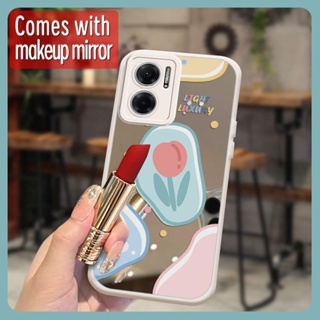 Mirror surface lovely Phone Case For Redmi Note11E 5G/10 5G Global/10Prime+ 5G/11Prime 5G For Girls top grade Full edging