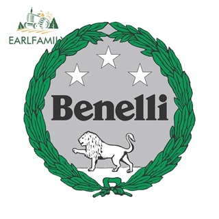 Earlfamily สติกเกอร์ป้องกันรอยขีดข่วนประตูรถยนต์ 13 ซม. x 12.6 ซม. สําหรับ Benelli