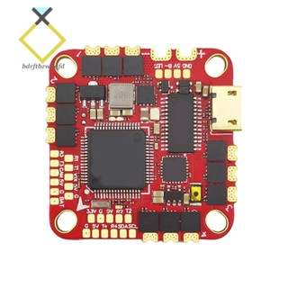 Hakrc F722 AIO บารอมิเตอร์ควบคุมการบิน 40A ESC STM32F722RET6 MPU6000 AT7456E OSD 5V 3A BEC Dual USB สําหรับ FPV Droe