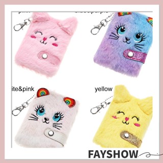 Fay พวงกุญแจ จี้ตุ๊กตาการ์ตูนแมว DIY สําหรับโน้ตบุ๊ก สํานักงาน