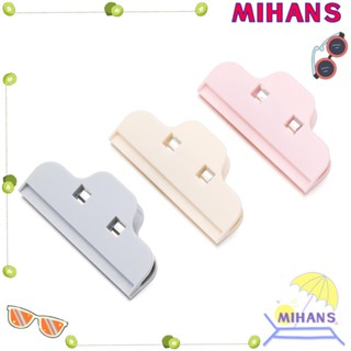 Mihan แคลมป์ซีลปักครอสติชคริสตัล ใช้ซ้ําได้ คุณภาพดี หลากสี สําหรับเย็บปักถักร้อย DIY 2 ชิ้น ต่อชุด