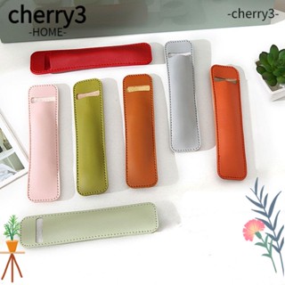 Cherry3 กระเป๋าดินสอ ปากกาสไตลัส น้ําหนักเบา ยืดหยุ่น ป้องกัน สําหรับสํานักงาน โรงเรียน