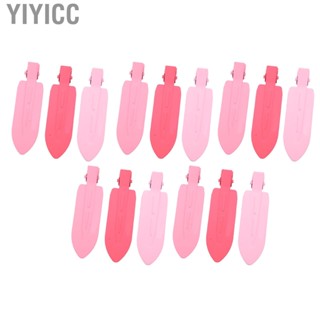 Yiyicc 15PCS Crease Free Hair Clips Leaves Shaped Bend Lightweight Hairstyle Bangs for Women