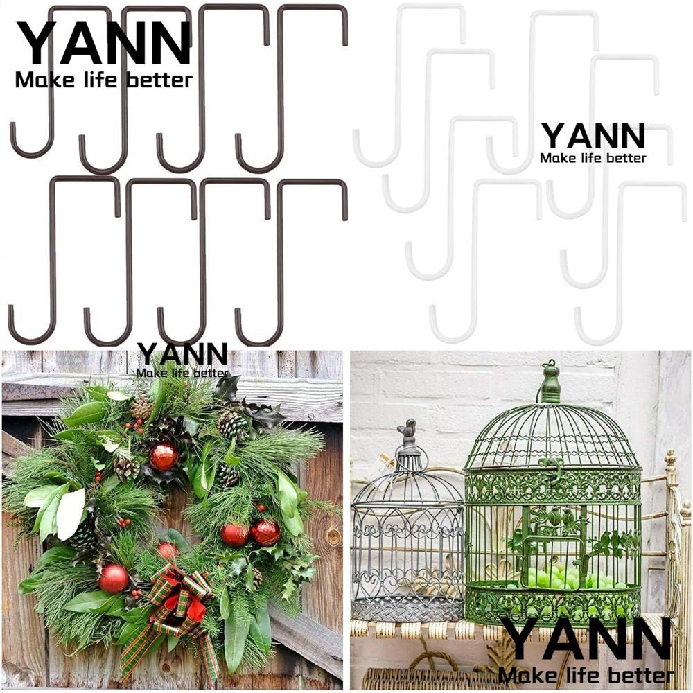 Yann>> ตะขอแขวนรั้ว อเนกประสงค์ สําหรับให้อาหารนก ในร่ม กลางแจ้ง 1 ชิ้น