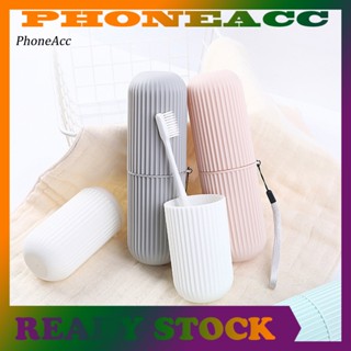 Phoneacc ที่วางแปรงสีฟัน แบบครอบ สําหรับเดินทาง ตั้งแคมป์ ห้องน้ํา แก้วน้ํา