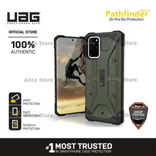 Uag Pathfinder Series เคสโทรศัพท์ สีเขียวทหาร สําหรับ Samsung Galaxy S20 Ultra S20