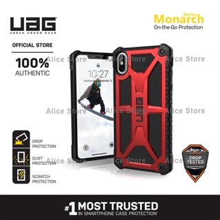 Uag เคสโทรศัพท์มือถือ กันกระแทก สีแดง สําหรับ iPhone XS MAX X XS XR