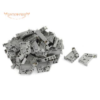 บล็อกขั้วต่อราง DIN ขนาด 35 มม. 50 ชิ้น