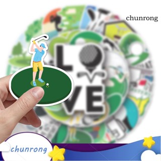 Chunrong สติกเกอร์ ลายการ์ตูนกราฟฟิตี้กอล์ฟ มีกาวในตัว สําหรับตกแต่งเครื่องเขียน ของขวัญเด็ก