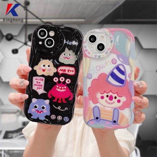 เคสโทรศัพท์มือถือ แบบนิ่ม ลายมอนสเตอร์ 3D ขอบโค้ง สําหรับ Infinix Hot 20i 30i 8 9 20 12 30 10 11 Play 8 Lite 9 PRO 11 Plus 10 Lite Note 12 PRO 12 Turbo G96 Smart 5 7 4 6 Plus 5PRO