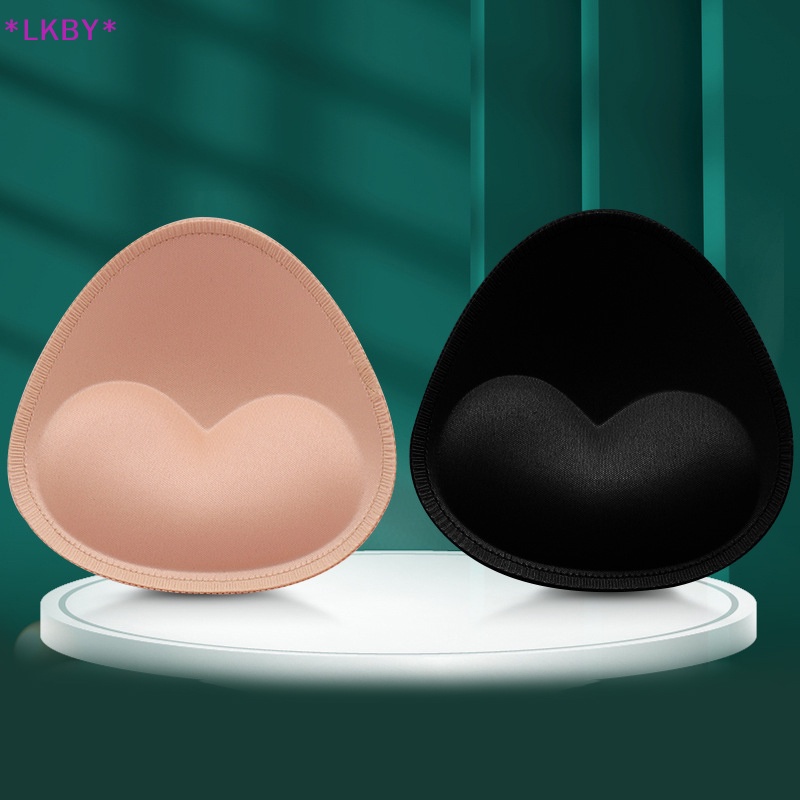 Luckybabys> 1 คู่ ผู้หญิง บุฟองน้ํา โฟม ดันทรง เสริมหน้าอก คัพ ชุดว่ายน้ํา บิกินี่ หนา ใหม่