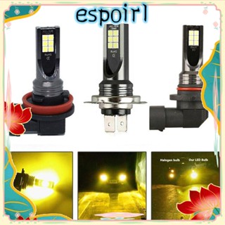 Espo ไฟตัดหมอกรถยนต์ LED H8 H11 9005 9006 H4 H7 DRL 2 ชิ้น