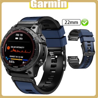 Lereach สายนาฬิกาข้อมือพลังงานแสงอาทิตย์ 22 มม. สําหรับ Garmin Fenix 7 7 Solar 6 Pro Solar Fenix 5 plus 5 6 7