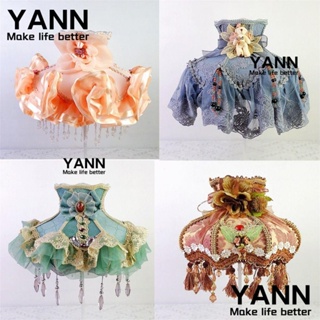 Yann1 ฝาครอบโคมไฟแก้ว สไตล์นอร์ดิก 5 สี อุปกรณ์เสริม