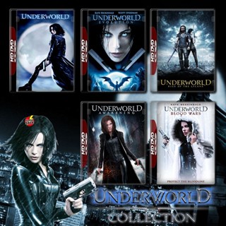 DVD ดีวีดี Underworld 1-5 (2003-2017) มหาสงครามล้างพันธุ์อสูร 1-5 DVD Master เสียงไทย (เสียง ไทย/อังกฤษ | ซับ ไทย/อังกฤษ