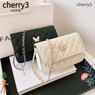 Cherry3 กระเป๋าสะพายไหล่ สายโซ่ ขนาดเล็ก เข้ากับทุกการแต่งกาย สําหรับผู้หญิง