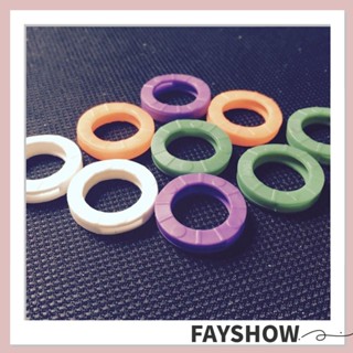 Fay ปลอกกุญแจซิลิโคน 8 สี 24 ชิ้น