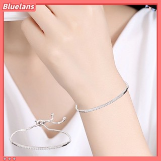 Bluelans สร้อยข้อมือ สามสี สีโรสโกลด์ และสีเงิน สําหรับออกเดท ธุรกิจ