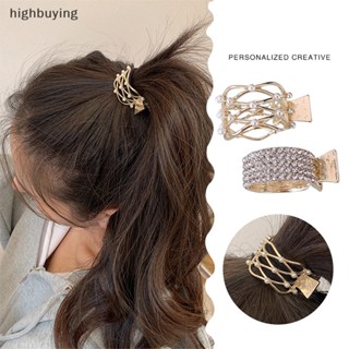 [highbuying] กิ๊บติดผมหางม้า รูปหางปลาฉลาม ป้องกันการหย่อนคล้อย สําหรับผู้หญิง พร้อมส่ง