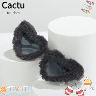 Cactu แว่นตากันแดดแฟชั่น รูปหัวใจ ป้องกัน UV400 สําหรับผู้หญิง