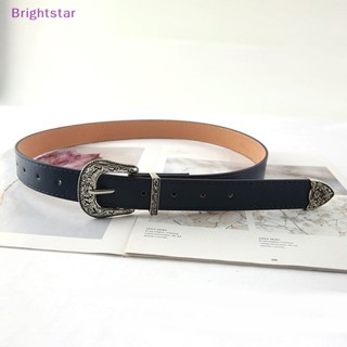 Brightstar เข็มขัดหนัง คาดเอว สไตล์โบโฮ วินเทจ สําหรับผู้หญิง ตะวันตก คาวบอย ใหม่