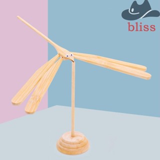 Bliss โมเดลแมลงปอ ไม้ไผ่ ของเล่นเสริมการศึกษา สําหรับเด็กวัยหัดเดิน