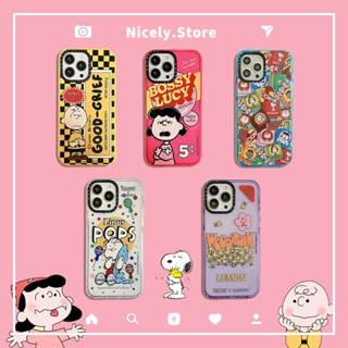 เคสโทรศัพท์มือถือ TPU กันกระแทก กันสิ่งสกปรก ลายการ์ตูน Snoopy Charlie Brown Girls สําหรับ iPhone 14 13 12 Pro Max 11