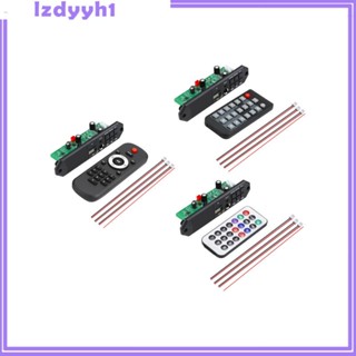 [JoyDIY] บอร์ด MP3 WAV Ape รีโมตคอนโทรลสเตอริโอ 2x 40W 128x31x35 มม. วิทยุ 7V-24V สําหรับเครื่องขยายเสียงรถยนต์ บลูทูธ MP3 USB TF