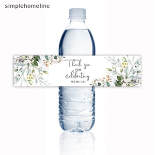 [simplehomeline] สติกเกอร์ฉลาก ลาย Thank You for Celebrag with Us สําหรับติดตกแต่งขวดน้ํา ขวดน้ํา 20 ชิ้น