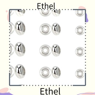 Ethel1 ลูกปัดยาง สเตนเลส 30 ชิ้น 30 ชิ้น