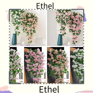 Ethel1 ช่อดอกเชอร์รี่ประดิษฐ์ 10 กิ่ง สําหรับแขวนตกแต่งผนังบ้าน งานแต่งงาน