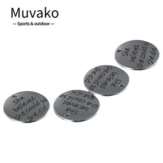 Muvako จี้อัลลอย สีเงิน สไตล์โบราณ สําหรับทําเครื่องประดับ DIY