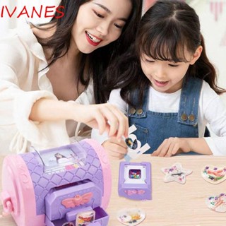 Ivanes เครื่องทําสติกเกอร์ 3D|Guka การ์ดกูเก้า แฮนด์เมด สร้างสรรค์ เจ้าหญิง รูปลอก เด็กผู้หญิง การ์ดกูเกา ของเล่น ของขวัญวันเกิด