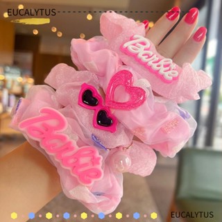 Eutus ยางรัดผมหางม้า แบบยืดหยุ่น สีพื้น สําหรับตุ๊กตาบาร์บี้