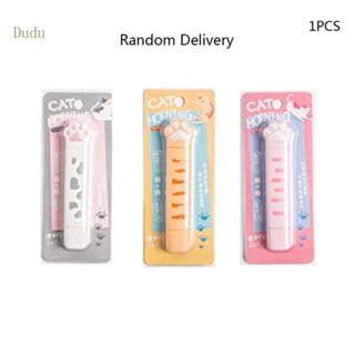 Dudu เทปกาวลบคําผิด ลายอุ้งเท้าแมวน่ารัก สําหรับนักเรียน สํานักงาน โรงเรียน