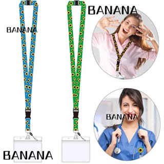 Banana1 ที่ใส่นามบัตร พับเก็บได้ แฟชั่น น่ารัก ปรับได้ สําหรับโรงเรียน สํานักงาน