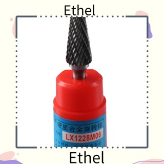 Ethel1 ดอกกัดคาร์ไบด์ ตะไบโรตารี่ SL-4 1/2 นิ้ว ความยาว 1.1 นิ้ว ก้าน 1/4 นิ้ว สําหรับงานไม้