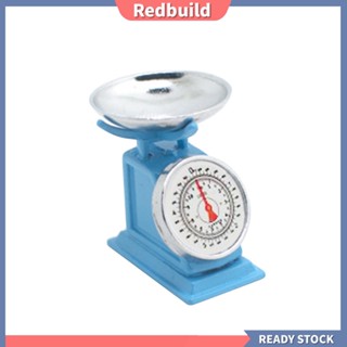 Redbuild|  เครื่องชั่งน้ําหนักผัก ผลไม้ อัลลอย ขนาดเล็ก อุปกรณ์เสริม สําหรับตกแต่งบ้านตุ๊กตา