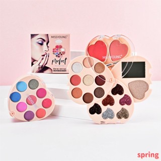 พาเลทอายแชโดว์ MISS YOUNG ชิมเมอร์ สีรุ้ง 18 สี ต่อชิ้น