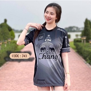 พร้อมส่ง เสื้อยืดลําลอง แขนสั้น พิมพ์ลาย JEYSEY CHANG THAILAND สําหรับผู้หญิง