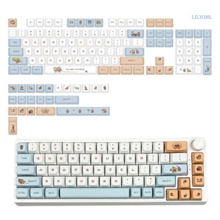 【CH*】ปุ่มกดคีย์บอร์ดเล่นเกม Xda PBT แบบหนา สําหรับคีย์บอร์ดเล่นเกม 127 ชิ้น