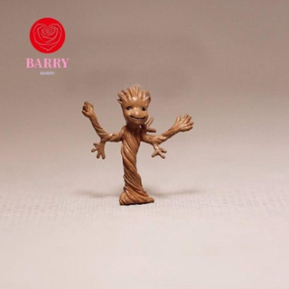 Barry โมเดลตุ๊กตาหุ่นต้นไม้ PVC ขนาดเล็ก สไตล์ยุโรป สําหรับตกแต่งสวน DIY