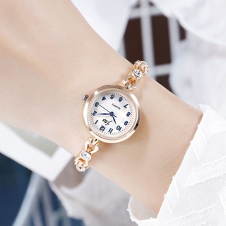 Spot monologue · Korean style literary Mori ins style metal bracelet watch female student junior high school female temperament quartz watch 0731hw