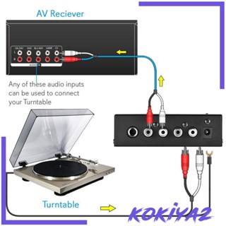 [Kokiya2] Almencla พรีแอมป์แผ่นเสียง DC 12V สําหรับลําโพง คอมพิวเตอร์