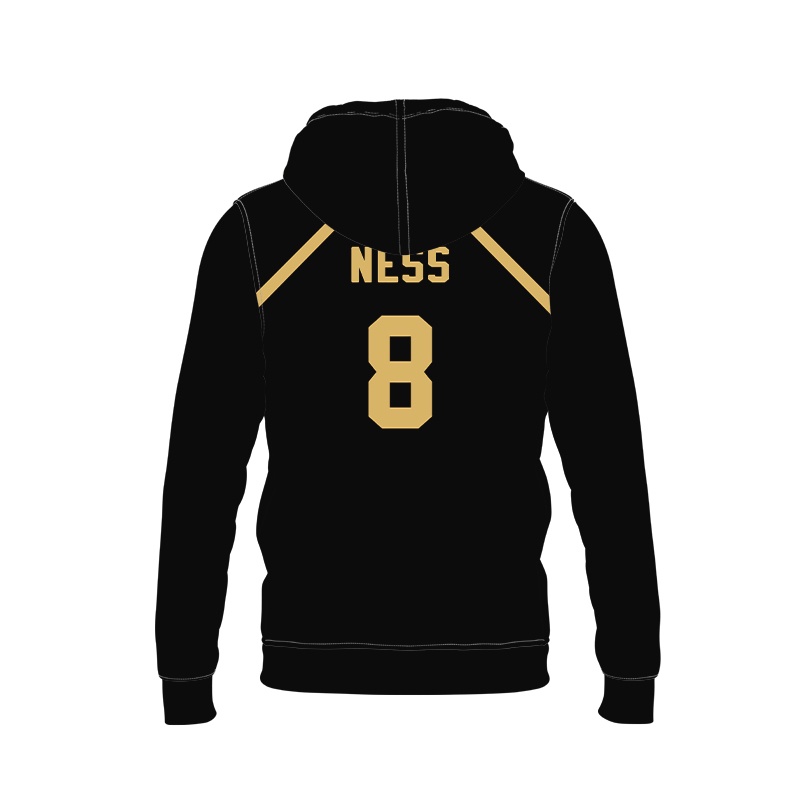 เสื้อกันหนาว มีฮู้ด ลายกราฟฟิค VL Replika Blue Lock สําหรับผู้ชาย